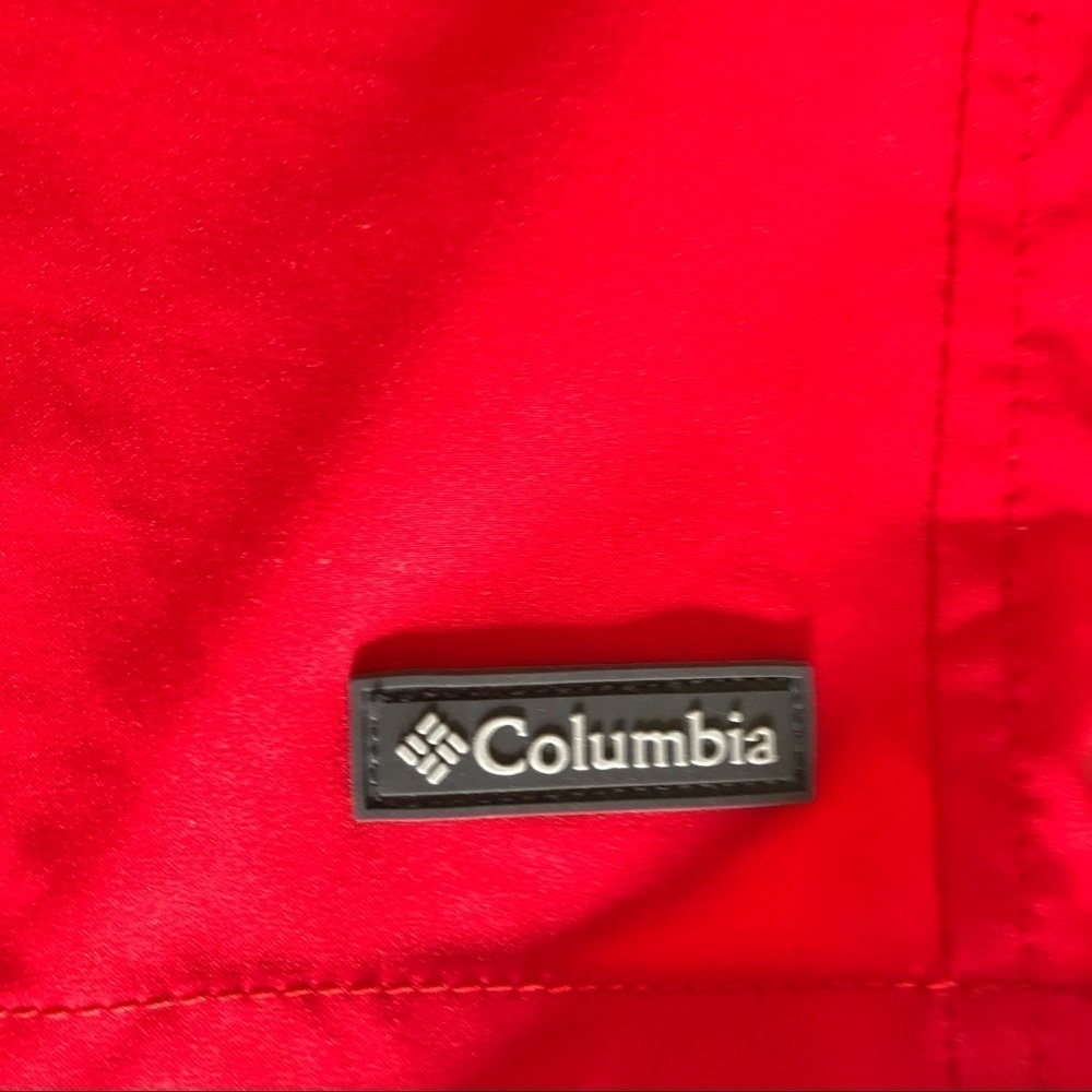 Columbia Swim Trunks Drawstring Waist Mesh Lining Pickets Size XXL RED Vacation - Picture 7 of 7